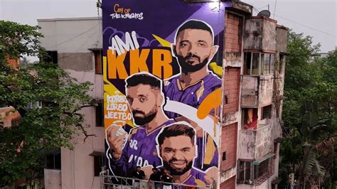 KKR unveils vibrant 'Prothom Bhalobasha' mural in South Kolkata