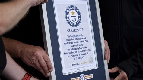 Polestar 3 does 581 miles on one charge, sets new Guinness World Record ...