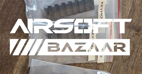 3x KeyMod 8 Picatinny Rail & 1x KeyMod 10 - Airsoft Bazaar