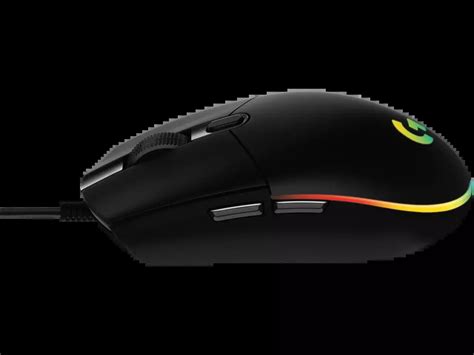 LOGITECH G203 GAMING MOUSE BLACK 910-005796 6Tasten wired RGB ...