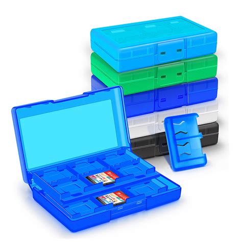 Sd Card Holder Nintendo Switch Game Card Case - Holds 24 Games & 24 ...