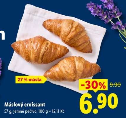 6,90 Kč • SLADKÉ PEČIVO v akci - LIDL