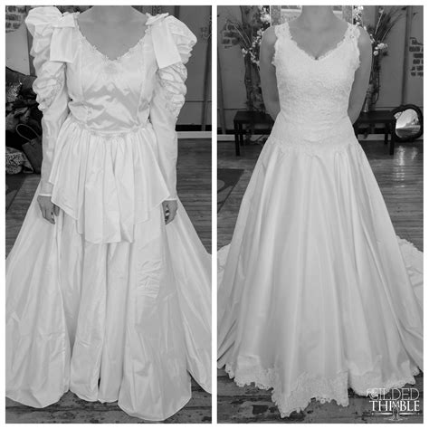 How to redesign an old wedding dress | Honestweddingadvice.com