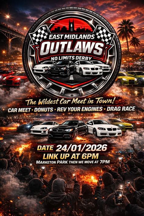 East Midlands Outlaws No Limit Car meet , Markeaton Park, Derby, 24 ...