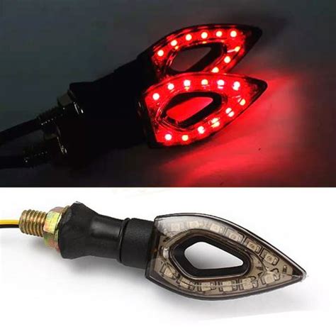 QUIRKY ZONE Front, Rear LED Indicator Light for Bajaj, Hero, Honda, TVS ...