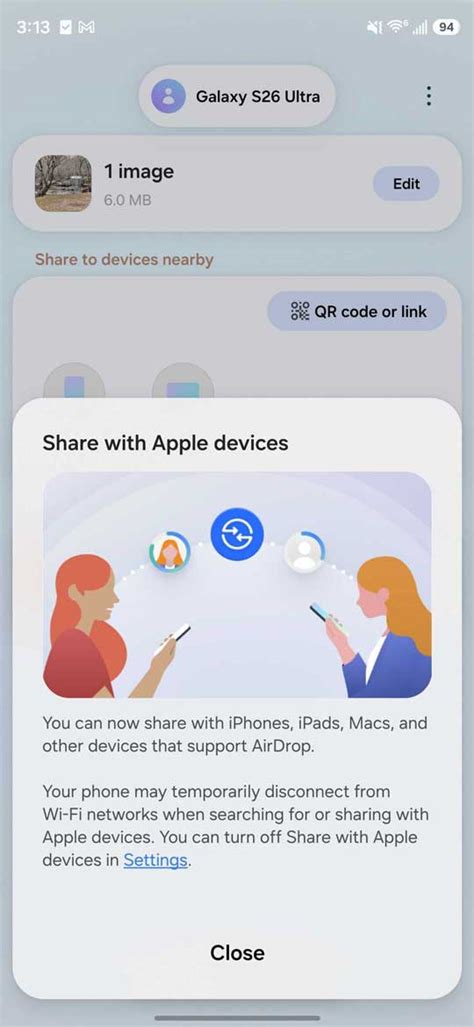 Galaxy phones are getting AirDrop support now – here's how to use it
