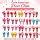 Krivya Kids Multi-Design Tic Tac Hair Clips with Storage Box, 20 Pcs ...