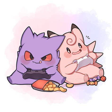 @/SaviYummy on twitter | Gengar pokemon, Cute pokemon, Cute pokemon ...