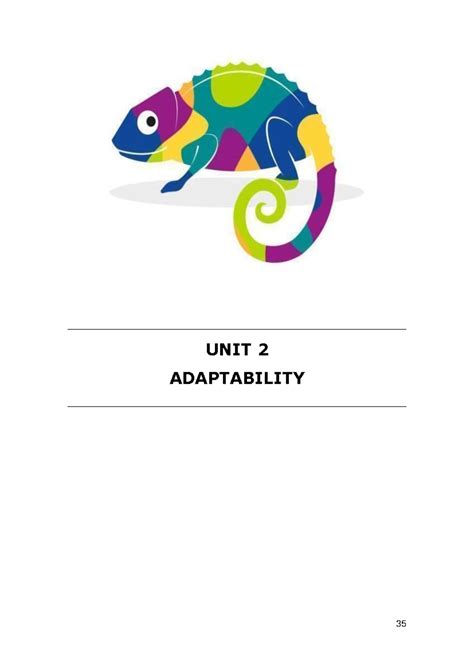 Unit 2 Adaptability: Key Concepts and Skills for Success - Studocu