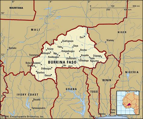 Burkina Faso | Coup, Map, Capital, Flag, Government, & History | Britannica
