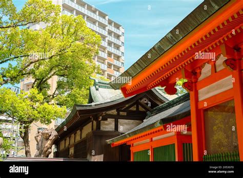 Sumiyoshi shrine nature view hi-res stock photography and images - Alamy