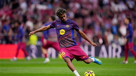 Yamal in the starting line-up... Barcelona's front four face Atletico ...