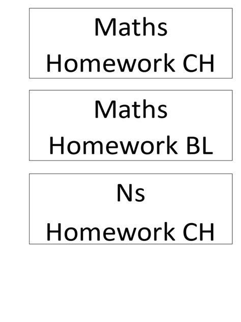 Homework Name | PDF