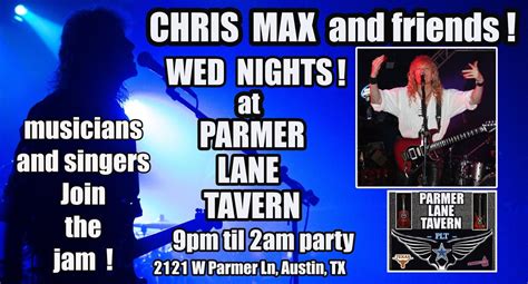 Chris Max Jam/PLT Wed Feb 18!, Parmer Lane Tavern, Wells Branch, 18 ...