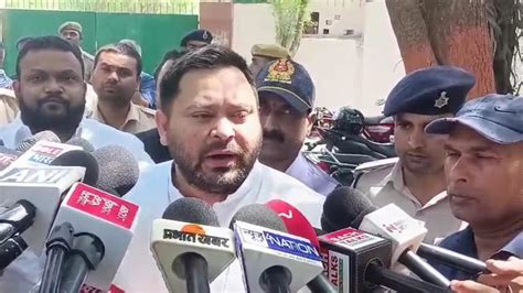 Tejashwi slams NDA, says state in poor condition