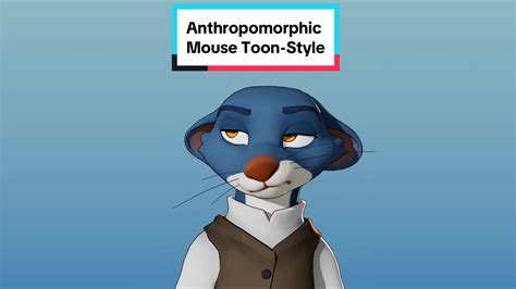 Detailed Rig of a Cartoon-Style Anthropomorphic Mouse Setup | TikTok