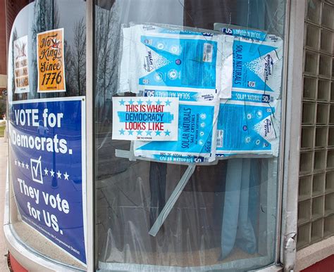 Sheboygan Dem Party office vandalized with antisemitic brick, swastika