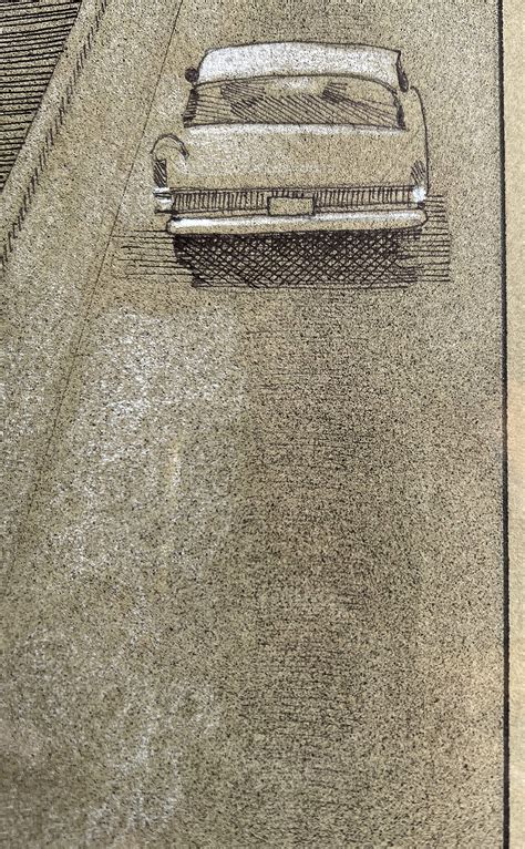 Steven Stroud , Surreal semi-Nude Man in the Middle of the Highway, 1985, in Robert Funk Fine ...