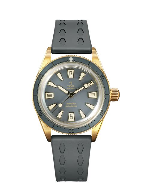Yema Skin Diver Slim Bronze Limited Edition CMM.20 39.5mm 12.26.20.39 ...