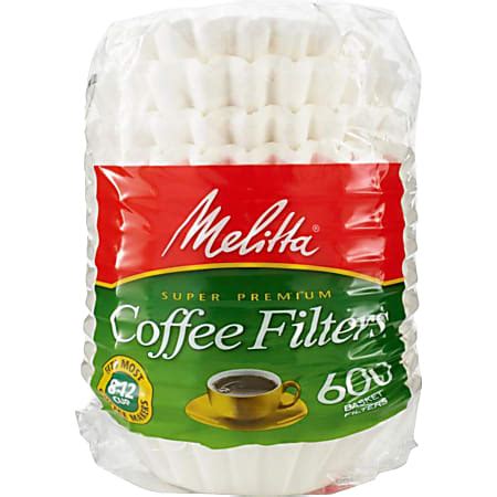 Melitta Basket Coffee Filters Pack Of 600 Filters - Office Depot
