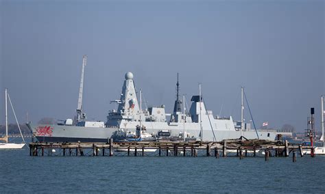 HMS Dragon docks amid 'technical issues' in latest embarrassment for Royal Navy