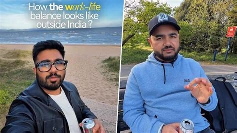 Viral video | 'Logs off at 5, heads to the beach': Indian techie in UK ...
