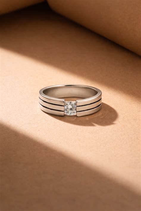 Dual Line Silver Band – Anvir Silver