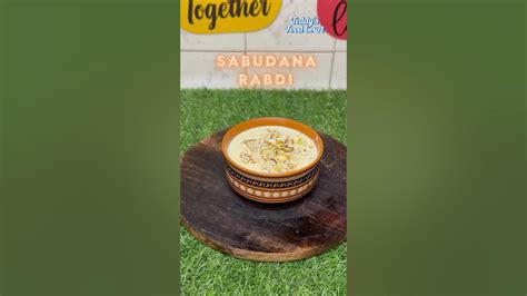 Creamy Sabudana Rabdi Indian Tapioca Pudding in 10 Minutes 😍 #recipe # ...