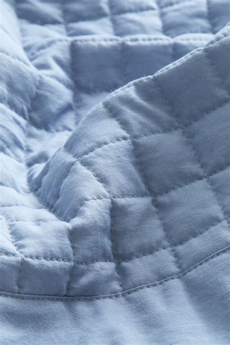 Blue Quilted Bedspread at H&M Home | H&M CA