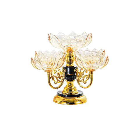 BAOPAI Multi Layer Rotating Fruit Tray For Household 5 Compartment ...