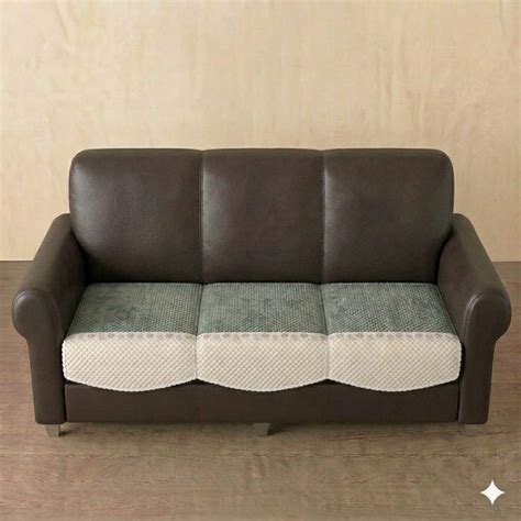 Sofa Seat Cover Soft Fabric Comfortable Furniture Protector Easy Fit ...
