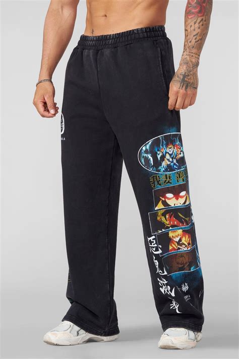 2153 - Demon Slayer™ Sweats Thunder Breathing - Unmatched Kicks