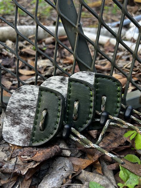 Calf Hair and Snake Skin Archery Shooting Tab- Milk Snake — Omnivore's ...