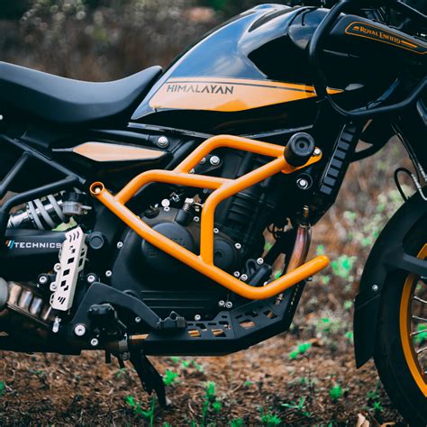 HIMALAYAN 450 CRASH GUARD - Yellow – Mtechnics