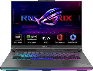 ASUS ROG Strix G16 (2026) AMD Ryzen 9 16 Core 8940HX - (16 GB/1 TB SSD ...