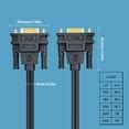VGA Cable VGA Male To Female Extension Cable With Double Ferrite Cores ...