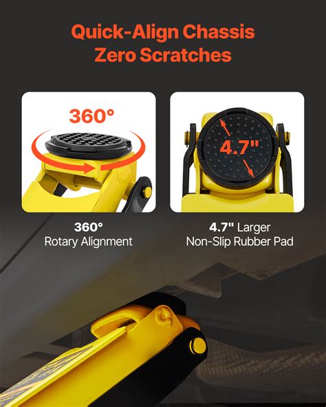 Vevor Floor Jack For Sale VEVOR Low Profile Floor Jack 1.5 To 4 Ton ...