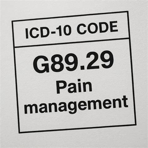 ICD 10 Code for Pain Management: A Practical Guide for Patients and Providers - wmwtl
