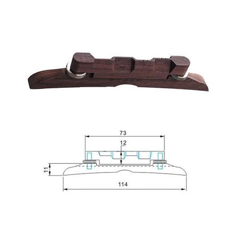 Adjustable Mandolin Bridge Bridge Bridge Replacement | eBay UK