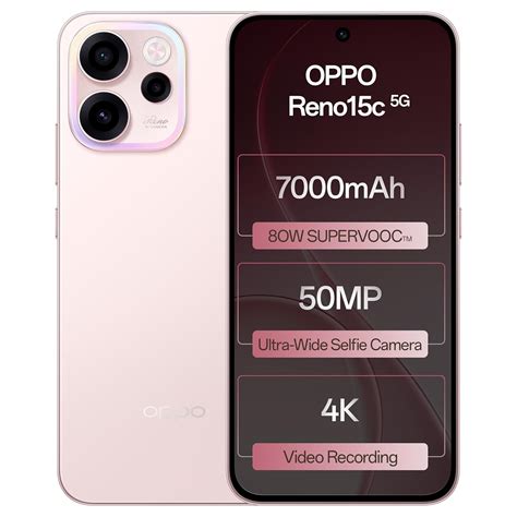 Oppo Reno 15c 5G - Price in India (May 2026), Full Specs, Comparison ...