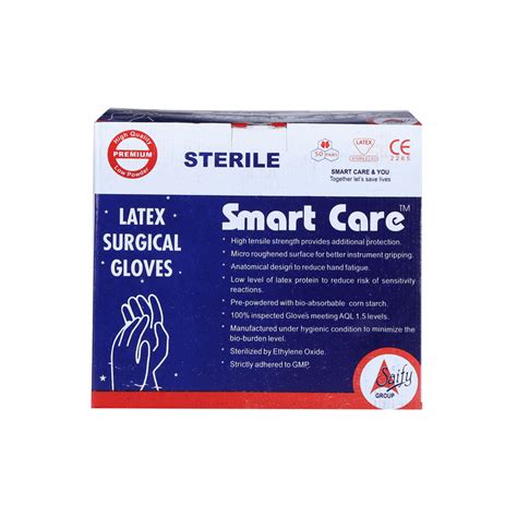 Surgical Sterile Gloves Size6.0/50 Pairs — Smart Care