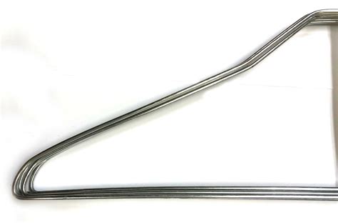 6 PCS Silver Metal Wire Clothes Hangers 16" 13G - Shirt Garment Hanger