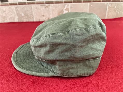 US Army M1951 Field Cap Size 7, WWII/Korean War Combat Collectible