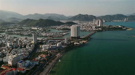 Nha Trang, Vietnam: Drone views of pristine beachfront