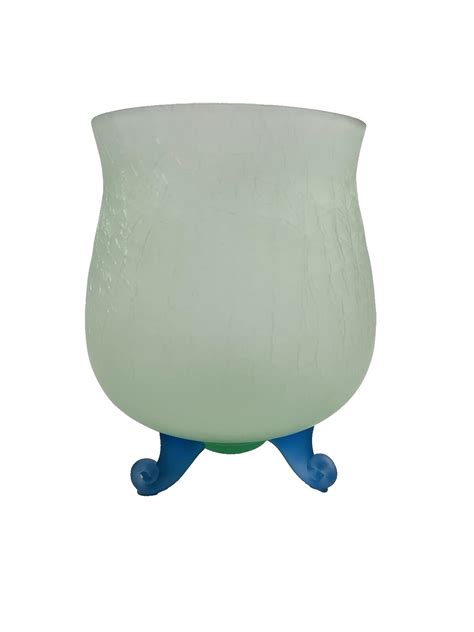 Cracked Glass Vase | eBay