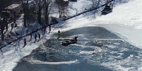Man died trying to rescue his dog from icy pond, authorities say