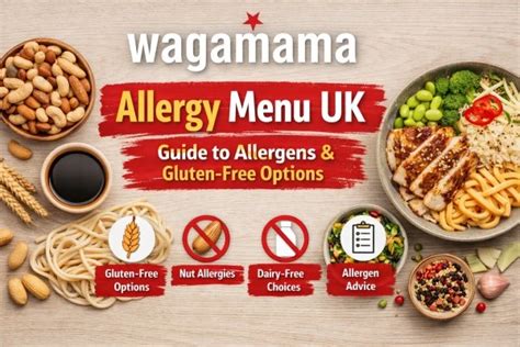 Wagamama Allergy Menu UK (Allergens & Gluten-Free Guide)