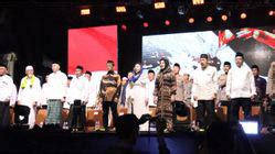 Ribuan jemaah padati alun-alun Brebes, peringati Isra Miraj dan ...