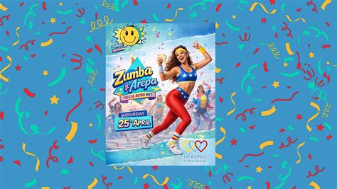 ZUMBA & AREPA for Healing Venezuela, Kensal House, London, 25 April ...