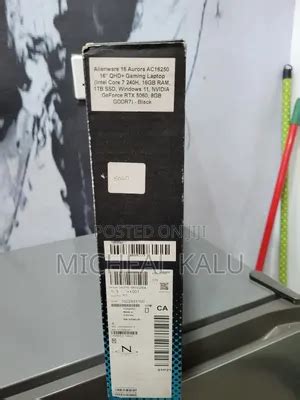 New Laptop Alienware M15 R3 16GB Intel Core I7 SSD 1T in Ikeja ...